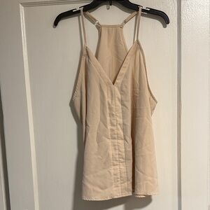 Chic Beige Sleeveless Camisole